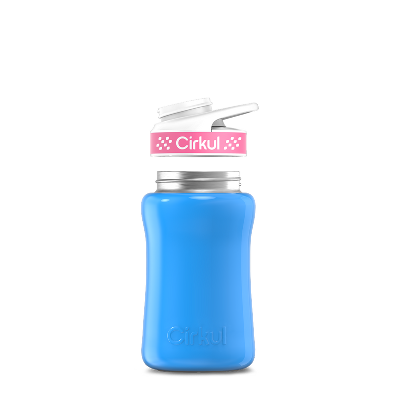 12oz. Stainless Steel Bottle & Comfort Grip Lid